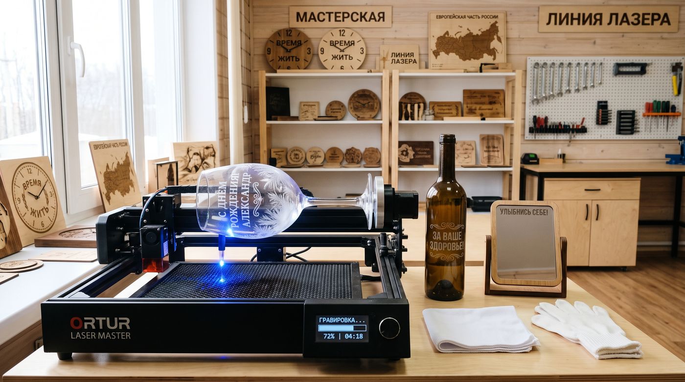Гравировка по стеклу