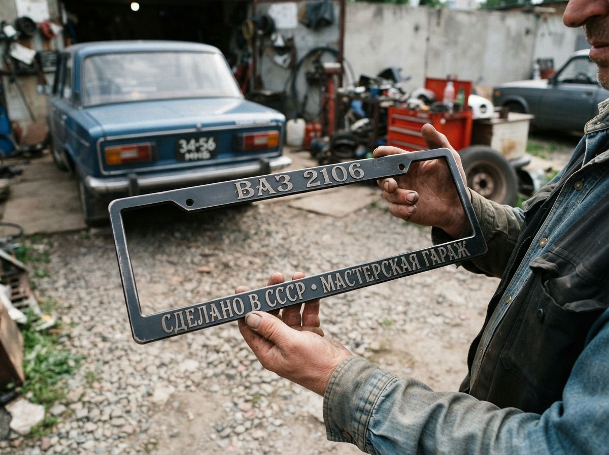Рамки для автономеров